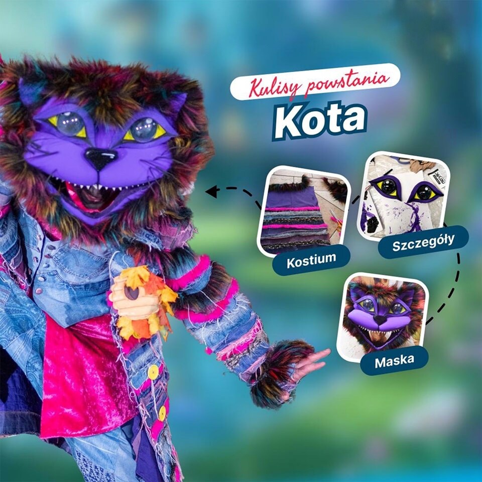 Kot – jedna z postaci musicalu Alicja w Krainie Czarów i jego wyjątkowy kostium❣ 🎭🎶